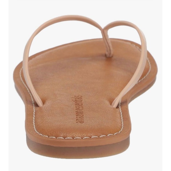 NEW Amazon Essentials Thong Sandal Beige Flat Casual Summer Beach Size 7 - Picture 5 of 8